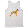 boxer flower Tank Top
