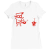 robot control Ladies Fitted T-Shirt