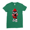 coach bird Ladies Fitted T-Shirt