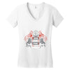 black knight coat of (no) arms Women's V-Neck T-Shirt
