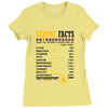Gemini Facts Servings Per Container Ladies Fitted T-Shirt