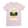 Never Underestimate A Man Who Watches Breaking Bad And Was Born in Ladies Fitted T-Shirt