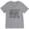 take naps V-Neck Tee