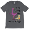 mama &amp; pizza dinasour T-Shirt