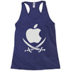 apple pirate Racerback Tank