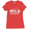 i think we're gonna need a bigger boat Ladies Fitted T-Shirt