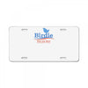 feel the bird License Plate