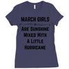 March Girls Ladies Fitted T-Shirt