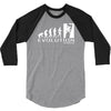 climbing ape to evolution climb indoor outdoor 3/4 Sleeve Shirt