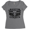 legendary american Women's Triblend Scoop T-shirt