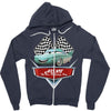 aunt flo Zipper Hoodie