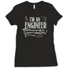 i`m an engineer Ladies Fitted T-Shirt