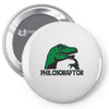 philosoraptor (2) Pin-back button