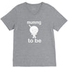mummy to be V-Neck Tee