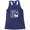 tats and cats Racerback Tank