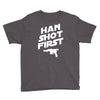han shot first Youth Tee