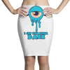 monster eye blue Pencil Skirts