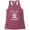 lets get toasted Racerback Tank