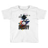 who loves husky Toddler T-shirt