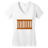 wall Women's V-Neck T-Shirt