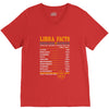 Libra Facts Zodiac V-Neck Tee