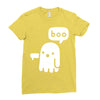 boo Ladies Fitted T-Shirt