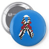 carcinoid cancer ribbon and rose Pin-back button