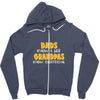 grandpa gift grandpas know Zipper Hoodie