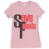 save ferrıs Ladies Fitted T-Shirt