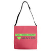 i heart gluten Adjustable Strap Totes