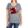 i love my family Ladies Curvy T-Shirt