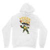 vegan pizza power Unisex Hoodie