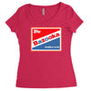 bazooka joe bubble gum logo ideal birthday present or gift Women's Triblend Scoop T-shirt