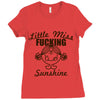 little miss fucking sunshine Ladies Fitted T-Shirt