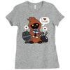 jawas love droids Ladies Fitted T-Shirt
