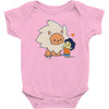 bffs (steven and lion) Baby Bodysuit