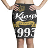 kings are born in 1993 Pencil Skirts