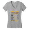 Libra Facts Zodiac Women's V-Neck T-Shirt
