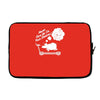 never give up on dreams ladies fitted Laptop sleeve