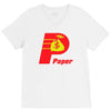paper V-Neck Tee