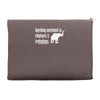 anything unrelated to elephants is irrelephant Accessory Pouches