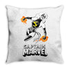 captain marvel 3 Throw Pillow
