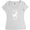 Winosaur Women's Triblend Scoop T-shirt