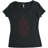 hero training Women's Triblend Scoop T-shirt