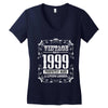 vintage made in 1999 perfectly aged a living legend Women's V-Neck T-Shirt