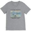 Claude Monet impression Sunrise V-Neck Tee