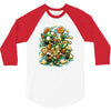 mommy!!! my candy is stolen by zombie 3/4 Sleeve Shirt