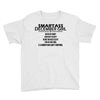 Smartass December Girl Youth Tee