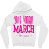 2018 Women's March On USA Zipper Hoodie