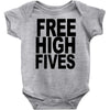 free high fives t shirt x large funny humor geek awesome highfive cool Baby Onesie